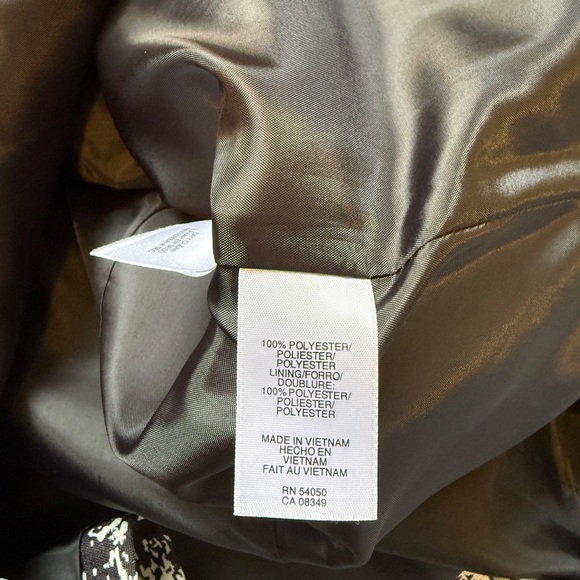 Jones Studio Monochrome Tweed Blazer – Size 12 – Excellent Condition - Picture 7 of 9